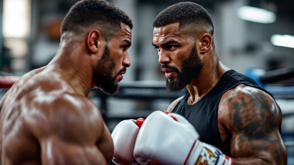 Seasoned Title Holder Discusses Training Methods and Dietary Approaches with Amateur Boxers